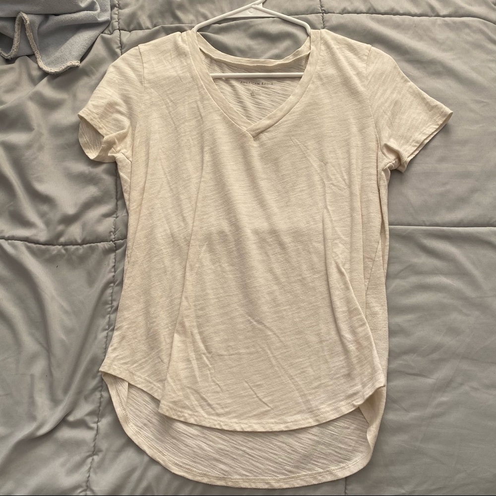 heather vneck tshirt